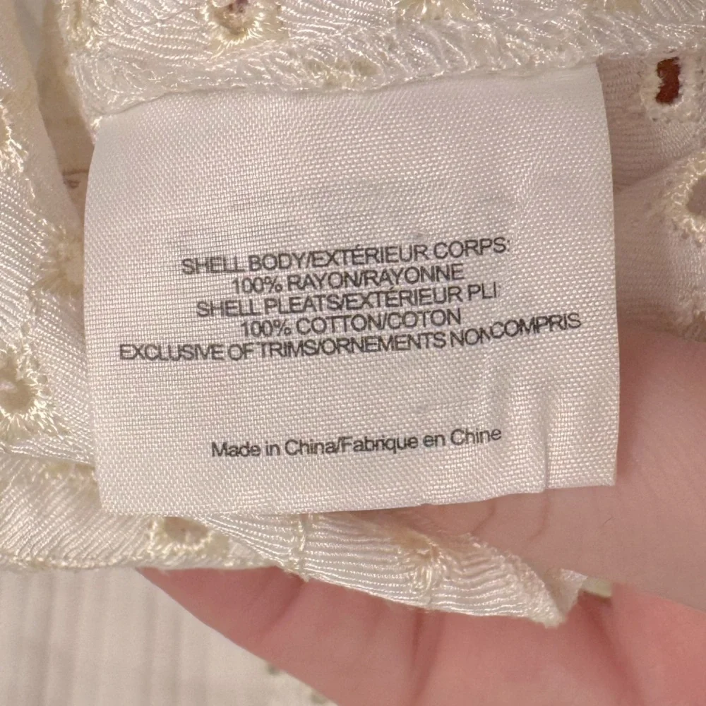 Tory Burch White Sleeveless Blouse - Picture 13 of 14
